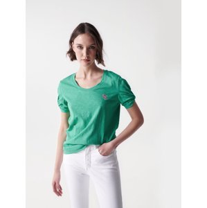 Salsa Jeans dámské zelené tričko - L (510)