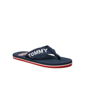 Tommy Jeans pánské tmavěmodré žabky - 44 (C87)