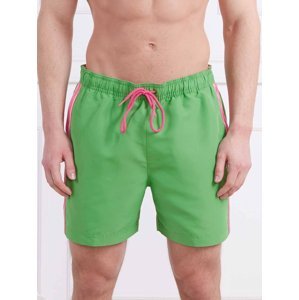 Tommy Jeans pánské zelené plavky - M (LY3)