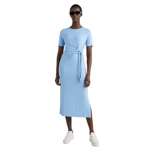 Tommy Hilfiger dámské světle modré šaty - XL/R (C1Z)