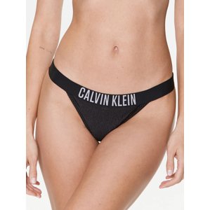 Calvin Klein dámské černé plavky spodní díl - XS (BEH)