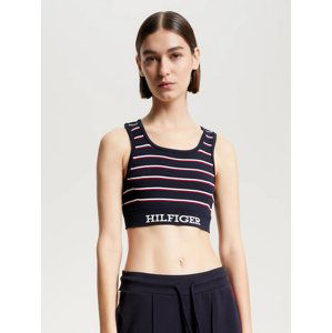 Tommy Hilfiger dámská tmavě modrá podprsenka Bralette  - XS (0BE)