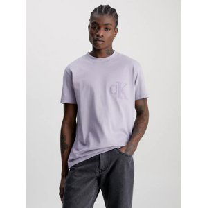 Calvin Klein pánské fialové tričko - M (PC1)