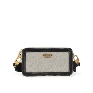 Guess dámská béžovočerná crossbody kabelka