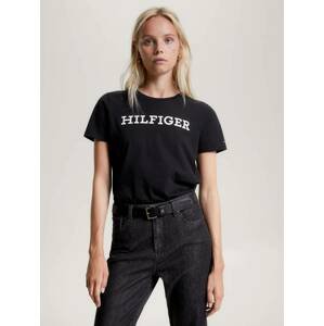 Tommy Hilfiger dámské černé tričko - XS (BDS)