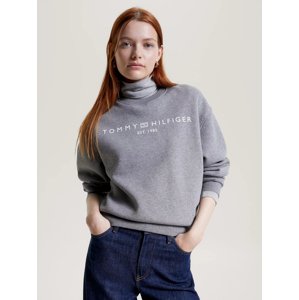 Tommy Hilfiger dámská šedá mikina  - XS (PJ8)