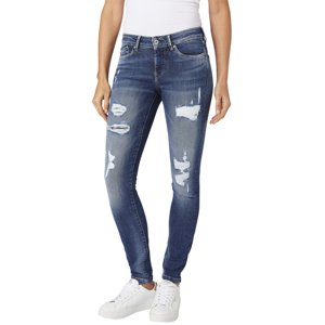 Pepe Jeans dámské modré džíny Pixie - 26 (000)