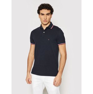 Tommy Hilfiger pánské tmavě modré polo tričko