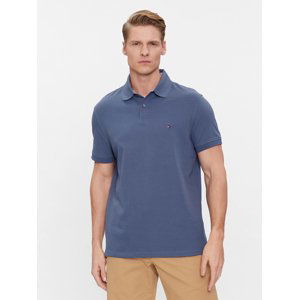 Tommy Hilfiger pánské modré polotričko - L (C9T)