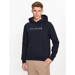 Tommy Hilfiger pánská tmavě modrá mikina - XL (DW5)