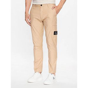 Calvin Klein pánské béžové kalhoty  - M (PF2)