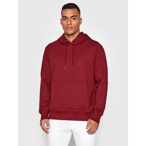 Tommy Hilfiger pánská vínová mikina 1985 Hoody - L (XJS)