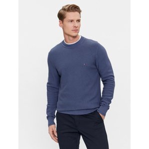 Tommy Hilfiger pánský modrý svetr - XXL (C9T)