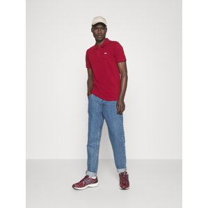 Tommy Jeans pánské vínové polo triko - L (XJS)