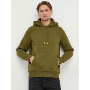 Tommy Hilfiger pánská khaki mikina