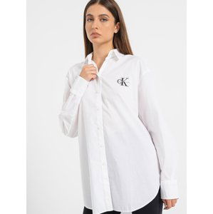 Calvin Klein dámská bílá košile - XS (YAF)