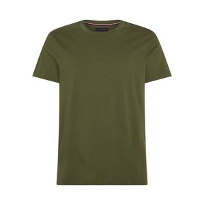 Tommy Hilfiger pánské khaki tričko - M (MS2)