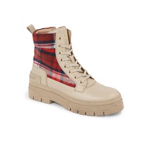 Tommy Hilfiger dámské béžové kotníkové boty - 36 (ABO)