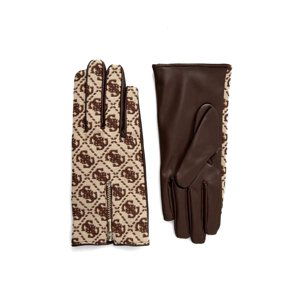 Guess dámské hnědé rukavice - M (BNL)