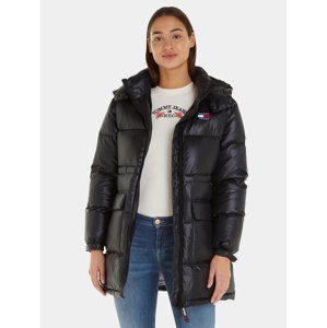 Tommy Jeans dámská černá bunda - XS (BDS)