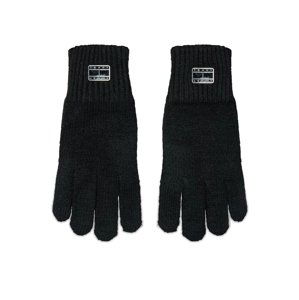 Tommy Jeans dámské černé rukavice - S-M (BDS)