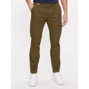 Tommy Jeans pánské khaki kalhoty Austin - 34/32 (MR1)