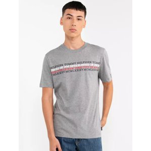 Tommy Hilfiger pánské šedé tričko - XL (P91)