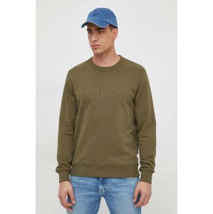 Pepe Jeans pánská khaki mikina JOE - M (679)