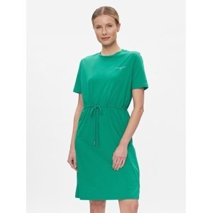Tommy Hilfiger dámské zelené šaty 1985 - XL (L4B)