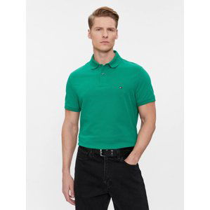 Tommy Hilfiger pánské zelené polo tričko - S (L4B)