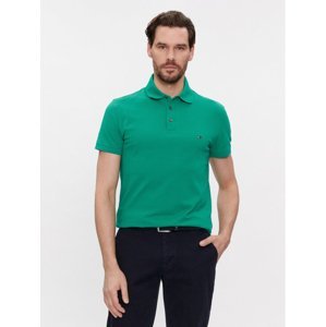 Tommy Hilfiger pánské zelené polo tričko