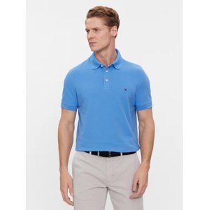 Tommy Hilfiger pánské modré polo tričko - M (C30)