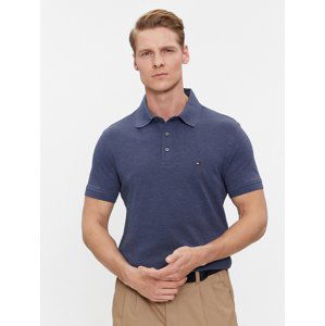 Tommy Hilfiger pánské modré polo tričko - M (REW)