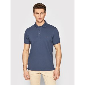 Tommy Hilfiger pánské modré polo tričko - XXL (C9T)