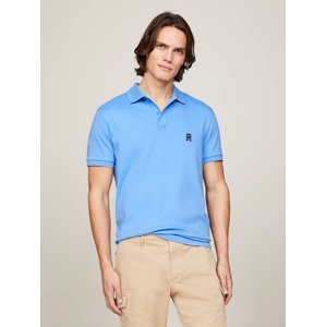 Tommy Hilfiger pánské modré polo tričko - M (C30)
