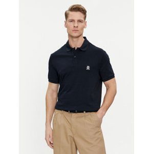 Tommy Hilfiger pánské modré polo tričko - XXXL (DW5)