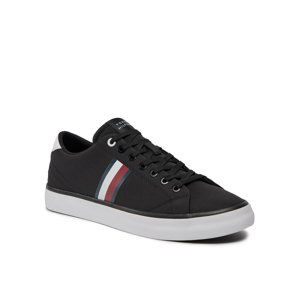 Tommy Hilfiger pánské černé tenisky - 43 (BDS)