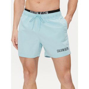 Calvin Klein pánské světle modré plavky - L (C7S)