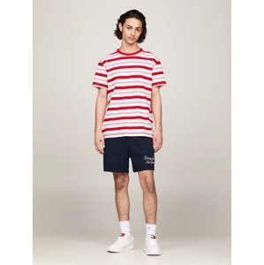 Tommy Jeans pánské bílo-červené tričko - XXL (XNL)