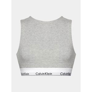 Calvin Klein dámská šedá podprsenka - L (P7A)