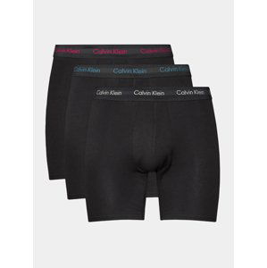 Calvin Klein pánské černé boxerky 3pack - S (MXI)