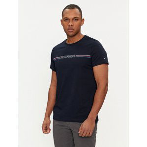 Tommy HIlfiger pánské modré tričko - XL (DW5)