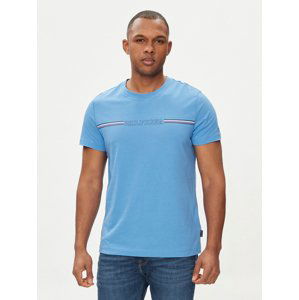Tommy Hilfiger pánské modré tričko - M (C30)