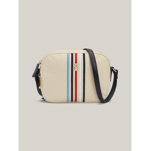 Tommy Hilfiger dámská krémová crossbody kabelka Poppy - OS (AEF)