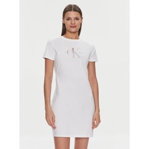 Calvin Klein dámské bílé šaty - M (BEH)