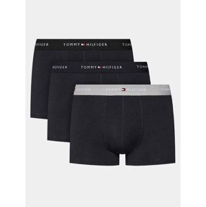 Tommy Hilfiger pánské tmavě modré boxerky 3pack