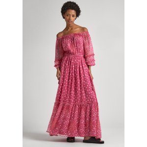 Pepe Jeans dámské růžové šaty MARLENE - S (363)