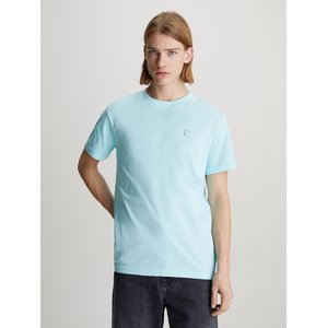 Calvin Klein pánské tyrkysové tričko - XL (CCP)