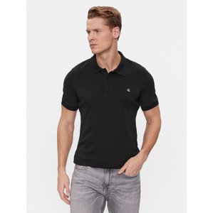 Calvin Klein pánské černé polo tričko - M (BEH)