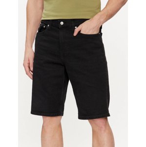 Calvin Klein pánské černé džínové šortky  - 38/NI (1BY)